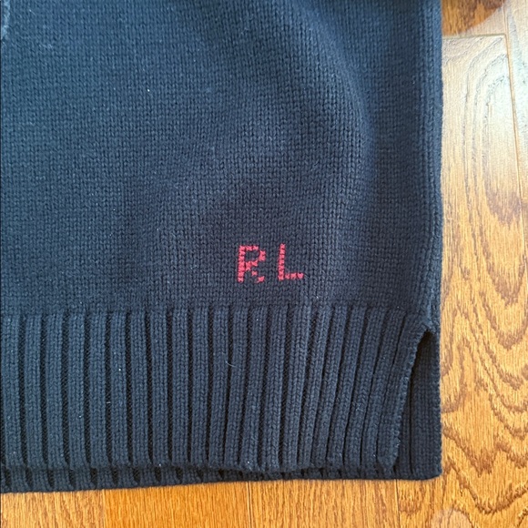 Polo Ralph Lauren Tuxedo Bear Embroidered Sweater - Picture 11 of 13